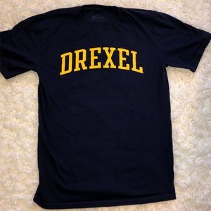 Blue Drexel t shirt